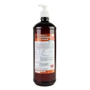 Lososový olej 100% pes 1000ml