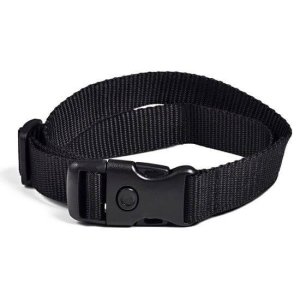 Dogtrace Tkaný řemen černý, 25 mm x 75 cm