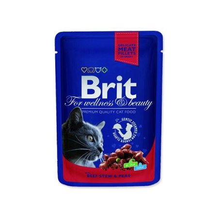 Brit Premium Cat Beef Stew & Peas 100g