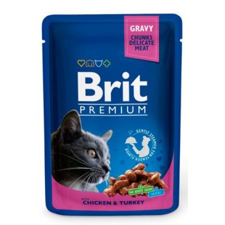 Brit Premium Cat Chicken & Turkey 100g