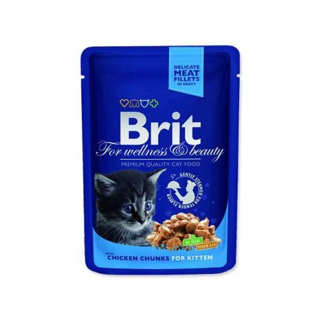 Brit Premium Kitten Chicken Chunks 100g