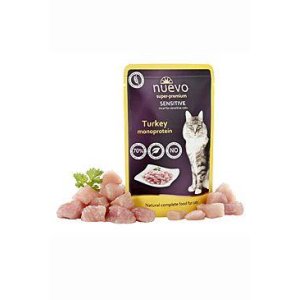 Nuevo kočka sensitive Krůtí monoprotein 85g