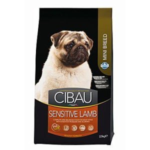 CIBAU Dog Adult Sensitive Lamb&Rice Mini 2,5kg