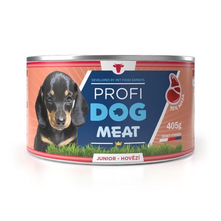 PROFIDOG konzerva junior hovězí 405g