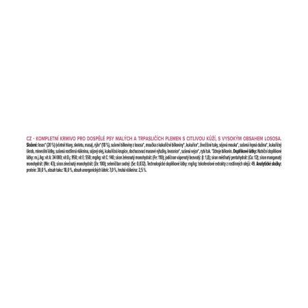 PRO PLAN Small & Mini Adult Sensitive Skin granule pro psy losos 700 g