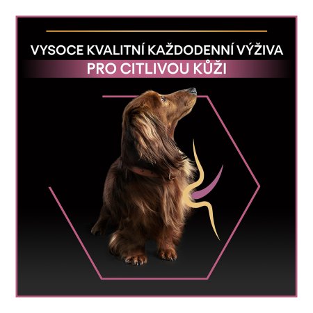 PRO PLAN Small & Mini Adult Sensitive Skin granule pro psy losos 3 kg