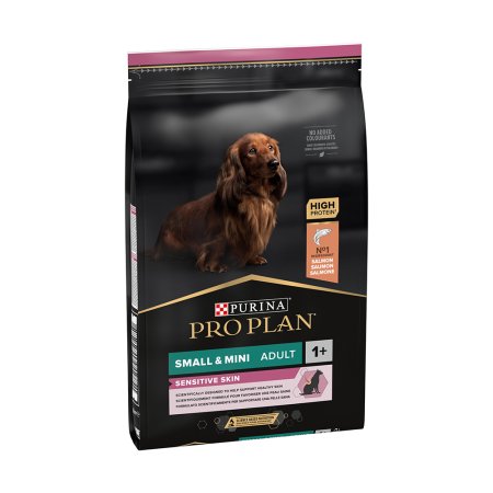 PRO PLAN Small & Mini Adult Sensitive Skin granule pro psy losos 7 kg