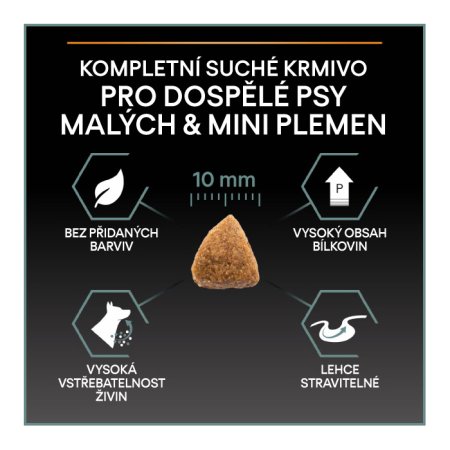 PRO PLAN Small & Mini Adult Sensitive Digestion granule pro psy jehněčí 3 kg