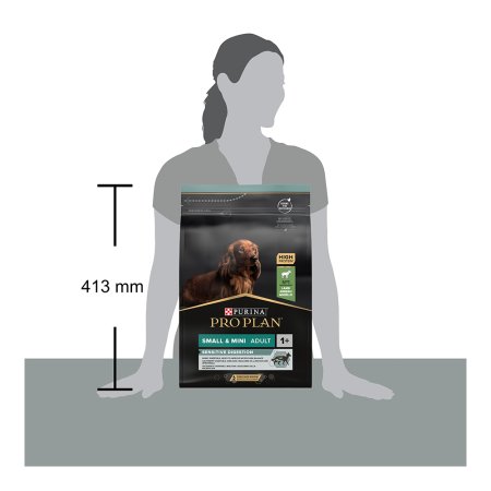 PRO PLAN Small & Mini Adult Sensitive Digestion granule pro psy jehněčí 3 kg