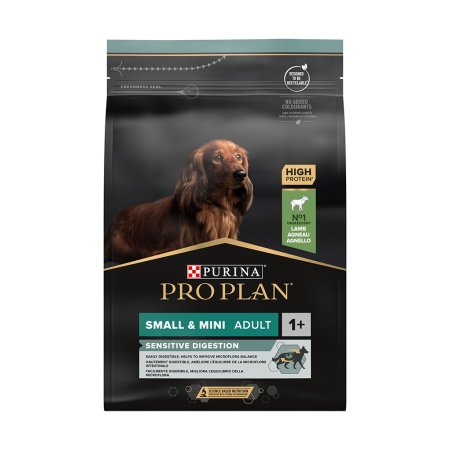 PRO PLAN Small & Mini Adult Sensitive Digestion granule pro psy jehněčí 3 kg