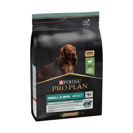 PRO PLAN Small & Mini Adult Sensitive Digestion granule pro psy jehněčí 3 kg