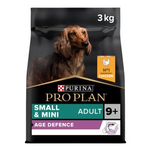 PRO PLAN Small & MiniI Adult 9+ Age Defence granule pro psy kuře 3 kg