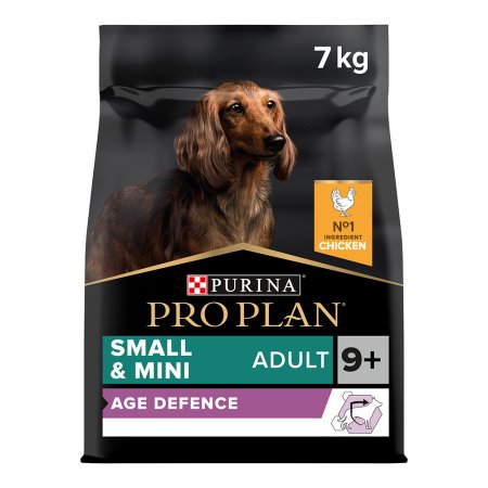 Pro Plan Small & Mini Adult 9+ Age Defence kuře 7 kg