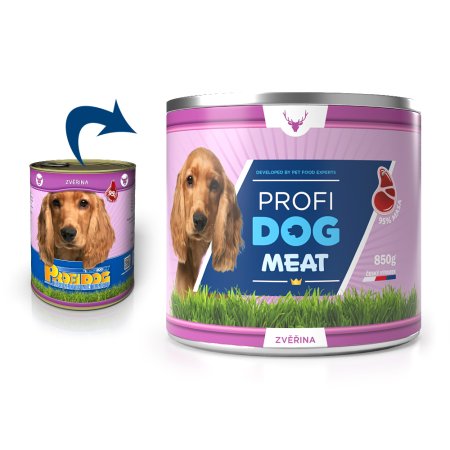 PROFIDOG konzerva zvěřina 850g