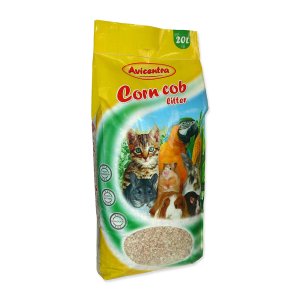 Podestýlka AVICENTRA kukuřičná jemná 20l/6 kg