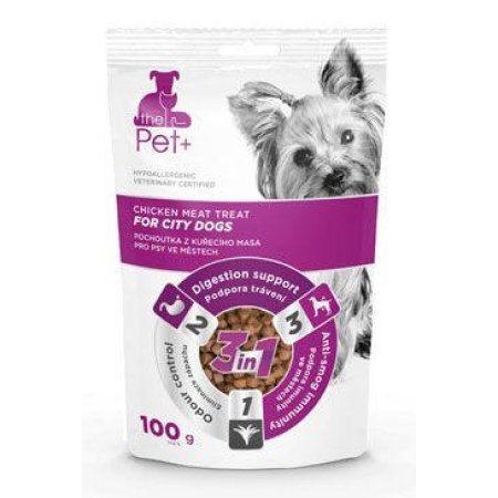 the Pet+ dog City treat 100 g