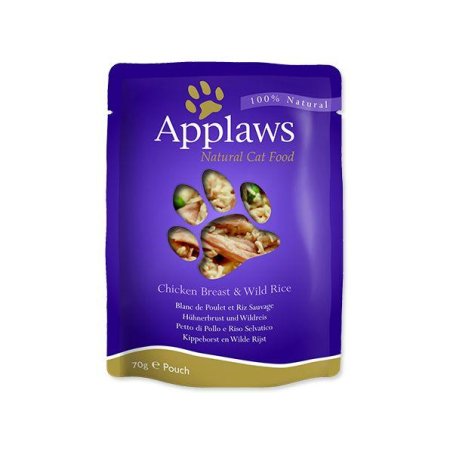 Applaws kapsička Cat kuřecí prsa a divoká rýže 70 g 