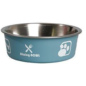 Miska nerezová s plastovým opláštěním modrá 14 cm 450 ml