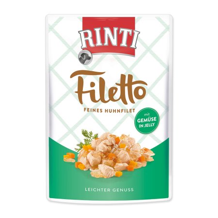 Kapsička RINTI Filetto kuře + zelenina v želé 100g