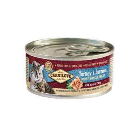 Carnilove White Muscle Meat Turkey&Salmon Cats 100g