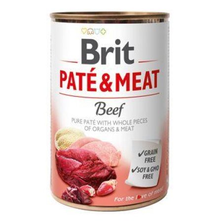 Brit Dog konz Paté & Meat Beef 400g