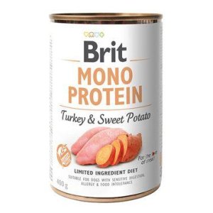 Brit Dog konz Mono Protein Turkey & Sweet Potato 400g