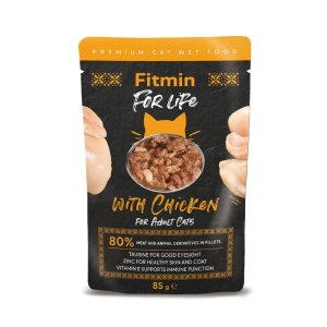 Fitmin For Life cat pouch adult chicken 85g
