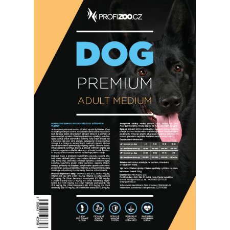 PROFIZOO Dog Premium Adult Medium 15 kg