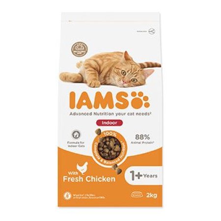 IAMS for Vitality Indoor Cat Food with Fresh Chicken 2kg