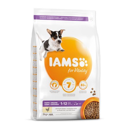 IAMS Dog Puppy Small & Medium Chicken 3 kg