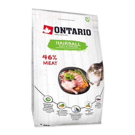 ONTARIO Cat Hairball 2kg