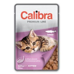 Calibra Cat kapsa Premium Kitten Salmon 100g