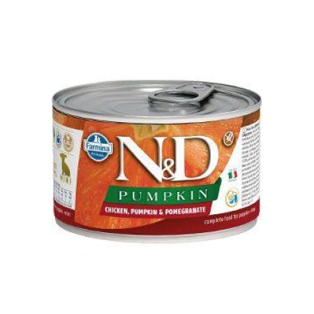 N&D DOG PUMPKIN Puppy Chicken & Pomegranate Mini 140g