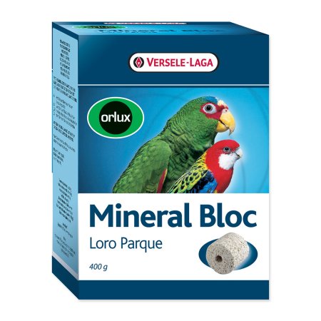 Minerální blok VERSELE-LAGA Loro Parque lisovaný grit s korály velké papoušky 400g