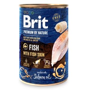 Brit Premium Dog by Nature konz Fish & Fish Skin 400g