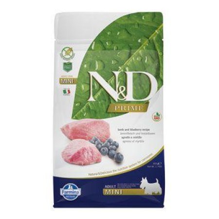 N&D PRIME DOG Adult Mini Lamb & Blueberry 800g