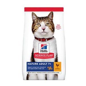 Hill’s Science Plan granule pro starší kočky s kuřecím 1.5 kg