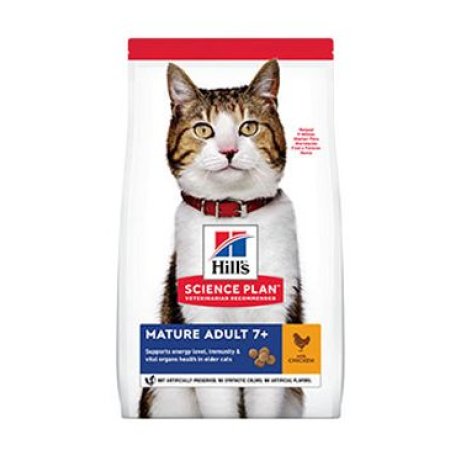 Hill’s Science Plan granule pro starší kočky s kuřecím 1.5 kg