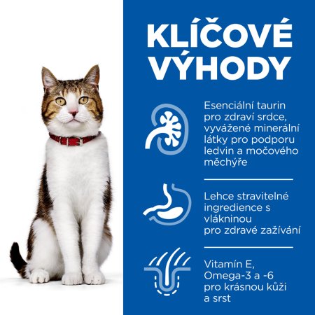 Hill’s Science Plan granule pro starší kočky s kuřecím 1.5 kg