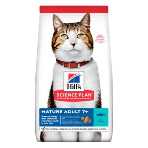 Hill’s Science Plan granule pro starší kočky s tuňákem 10 kg