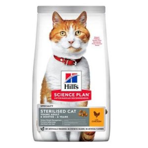 Hill’s Science Plan granule pro kastrované dospělé kočky s kuřecím 10 kg