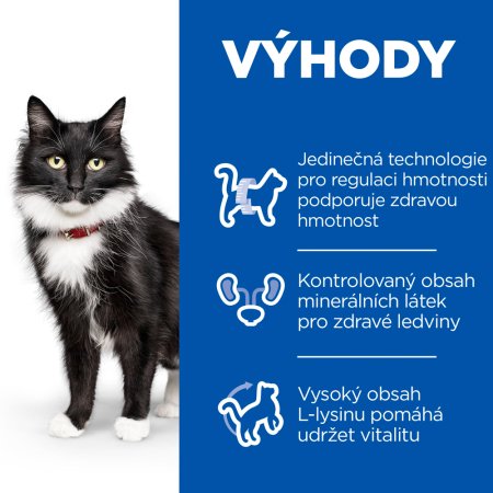 Hill’s Science Plan granule pro kastrované starší kočky s kuřecím 3 kg