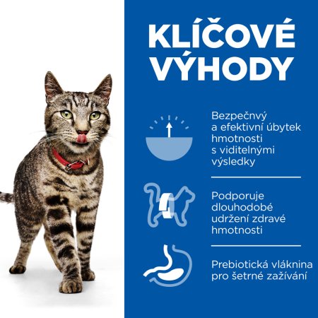 Hill’s Science Plan Perfect Weight granule pro dospělé kočky s kuřecím 1.5 kg