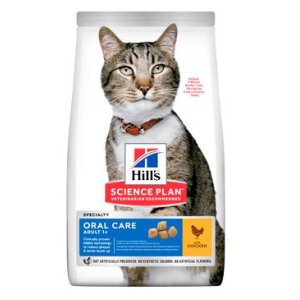 Hill’s Science Plan Oral Health granule pro dospělé kočky s kuřecím 7 kg