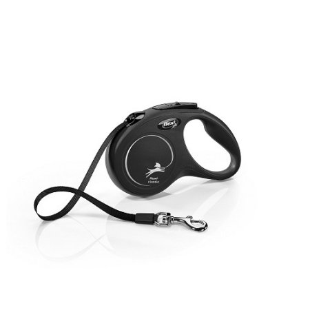 Vodítko Flexi New Classic S pásek 5m/15kg černá
