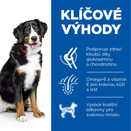 Hill’s Science Plan granule pro dospělé psy velkých plemen s kuřecím 18 kg