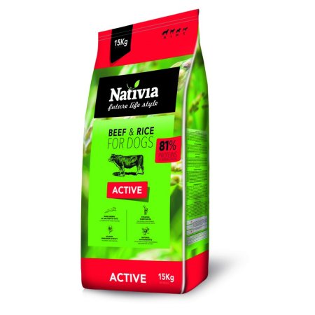 Nativia Dog Active 15 kg