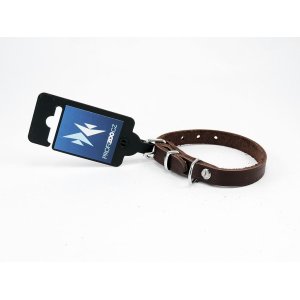 PROFIZOO Obojek GRAZL (12mm x 30cm) hnědá