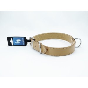 PROFIZOO Obojek STELLA, podšitý filcem (30mm x 60cm) přírodní