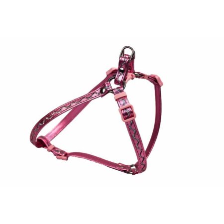 PROFIZOO Kšírky koženka, VLNKY č.1 růžová